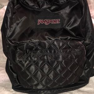 Jansport Backpack Black Sheen